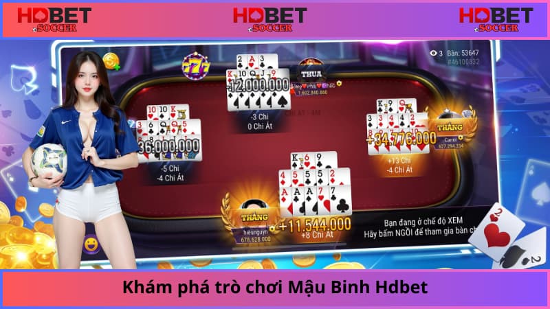 Khám phá trò chơi Mậu Binh Hdbet