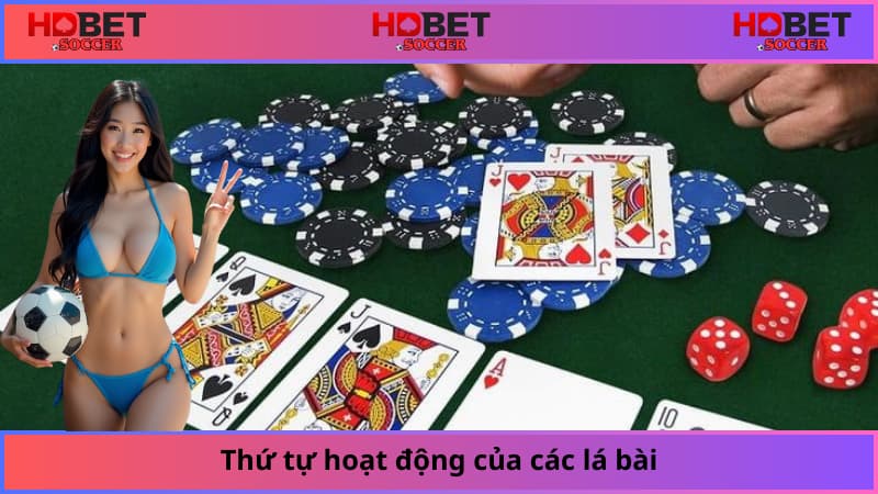 Thứ tự hoạt động của các lá bài